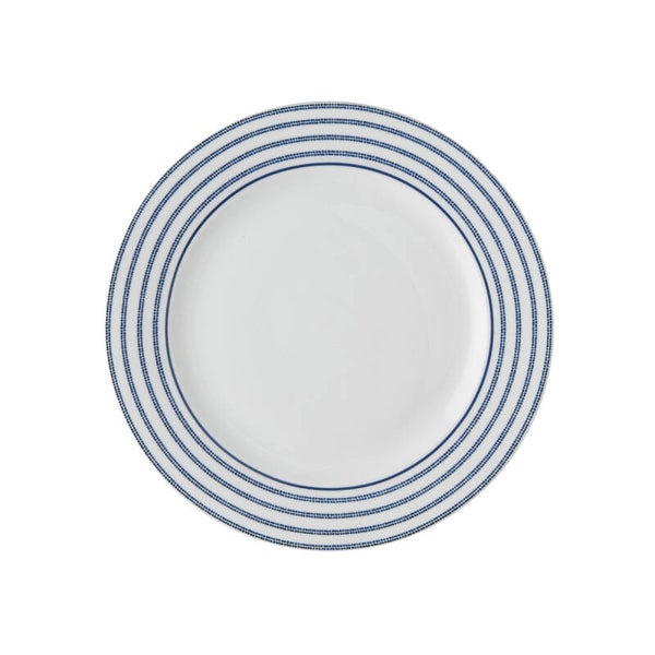 LAURA ASHLEY BORD PLAT 18 cm CANDY STRIPE ASHLEY BLUE PRINT  178258