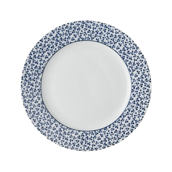 LAURA ASHLEY BORD PLAT 23 cm  FLORIS ASHLEY  BLUE PRINT  179353