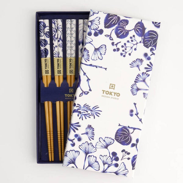 Tokyo Chopstick Giftset/5 Flora Japonica  17856