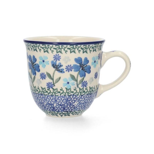 Bunzlau Casle  Tulp Mok Middel Groot 330 ml - Blossom Blue  1824-3507