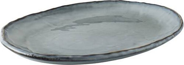 ORGANIC BY DUTCH ROSE Ovale schaal 40x28 cm Blauw  183489