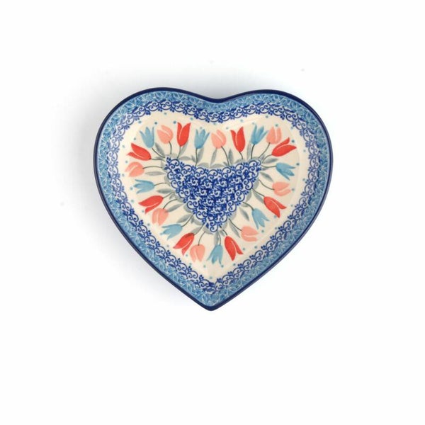 Bunzlau Castle  Hart schaal medium Tulip Lovely Pink  1959-2598