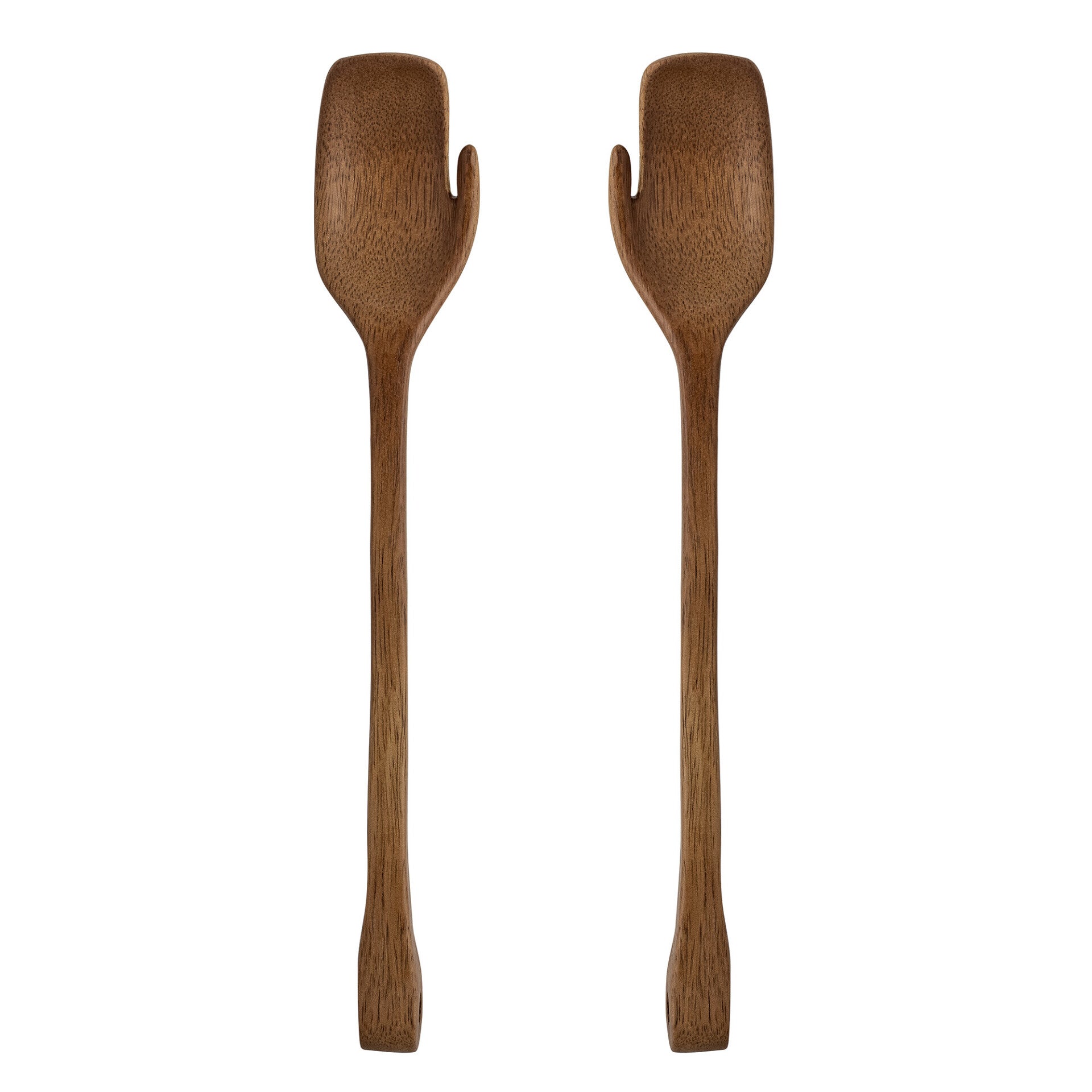 Bloomingville Zeena Salad Servers, Brown, Mango    82055131