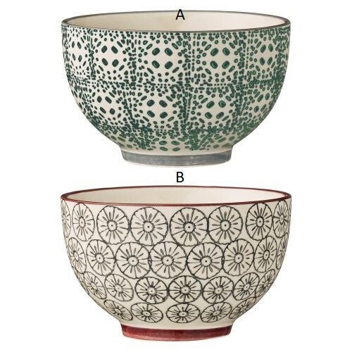 Bloomingville Karine Bowl, Multi-color, Stoneware  21100611