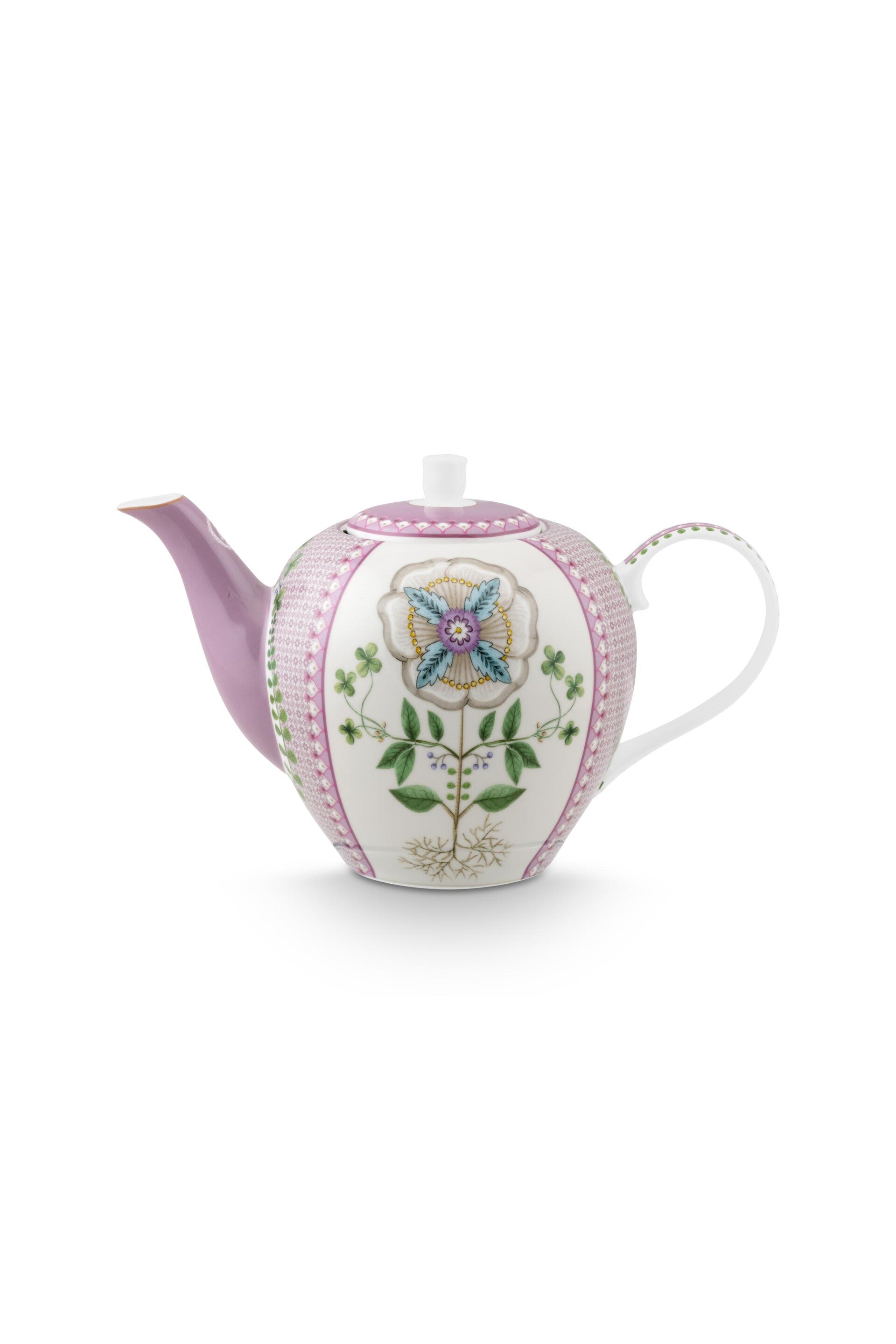 Pip. Tea Pot Lily&Lotus Tiles Lilac 1.6ltr  51.005.080