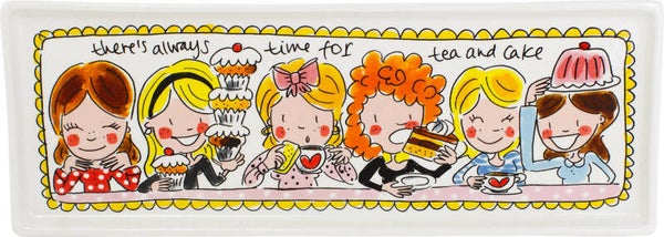 Blond Amsterdam  CAKE PLATE 12X33  200039