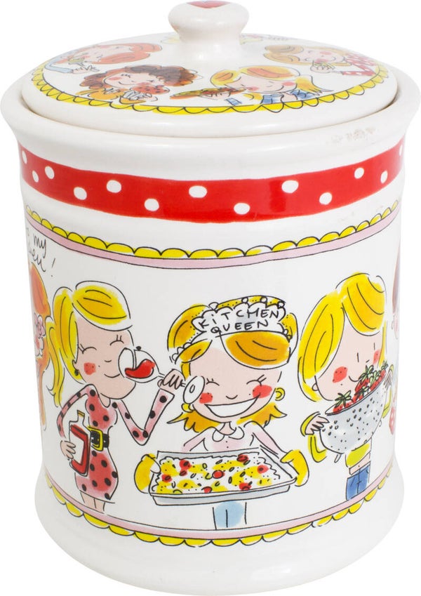 Blond Amsterdam STORAGE JAR RED 200040