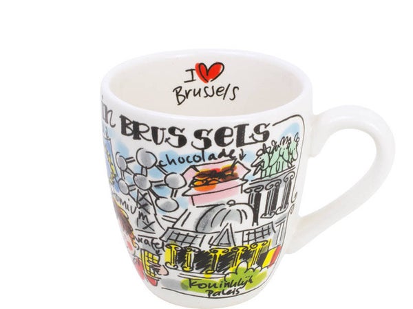 Blond Amsterdam CITY BRUSSEL MINI MUG  200309