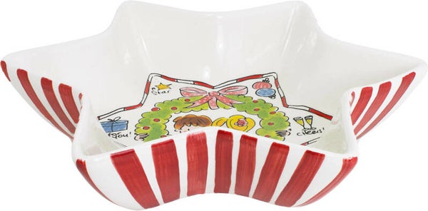 Blond Amsterdam Star bowl 32 cm 200395