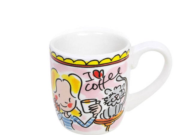Blond Amsterdam ESPRESSO MUG I LOVE COFFEE  200487