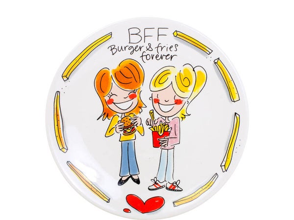 Blond Amsterdam SNACK PLATE 22 CM BFF   200561