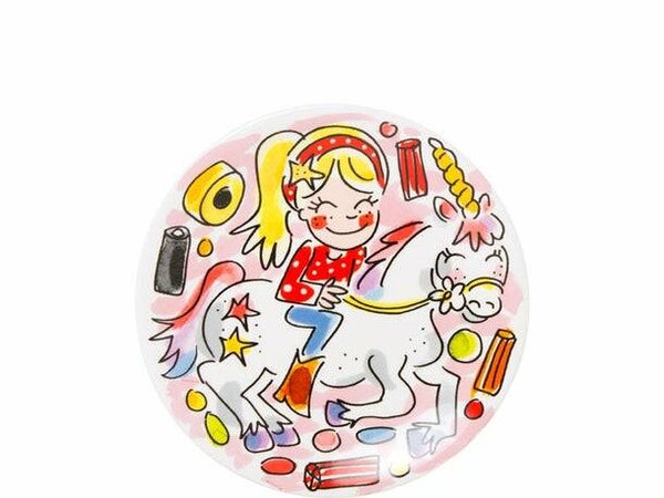 Blond Amsterdam bord Unicorn D 12 cm  200671