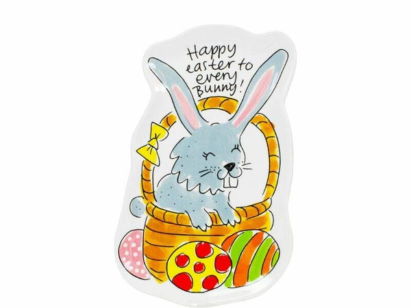 Blond Bord HAPPY EASTER: 3D PLATE BUNNY  201075