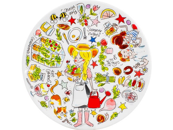 BLOND AMSTERDAM GREEN HAPPINESS: PLATE 26 CM   201323