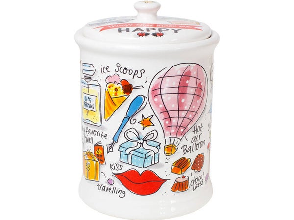 BLOND AMSTERDAM HAPPY - STORAGE JAR  201383