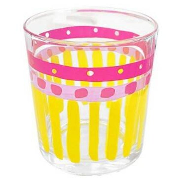 BLOND AMSTERDAM EB: GLAS UNI YELLOW STRIPE  201414
