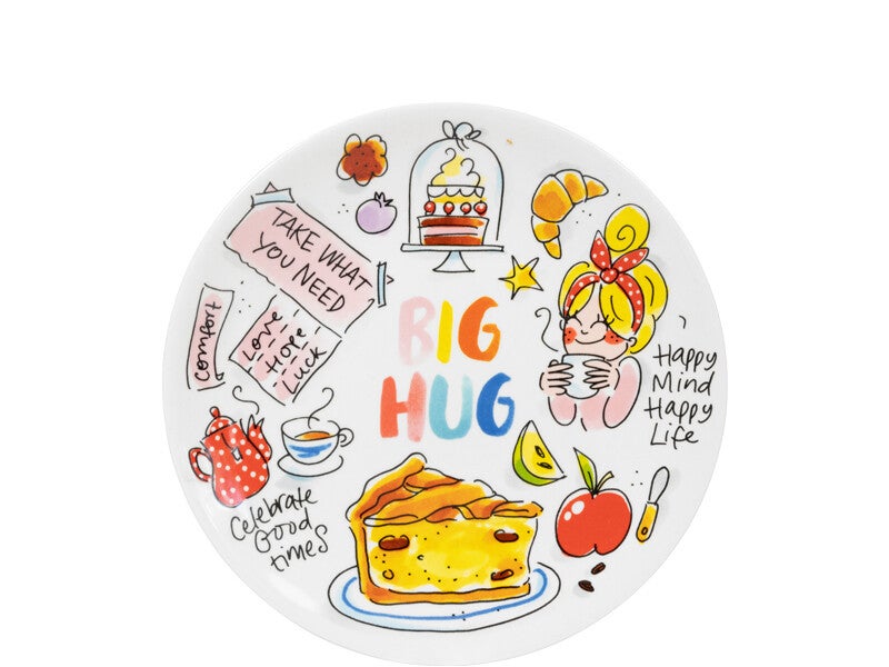 BLOND AMSTERDAM  BLOND HUG: PLATE 18 CM BIG HUG  201803