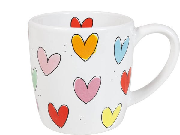 BLOND AMSTERDAM  EB: CAPPUCCINO MUG 0,5L HEARTS  201846