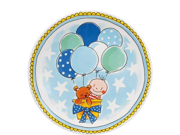 BLOND AMSTERDAM  SP: PLATE 22 CM BABY BOY   201899