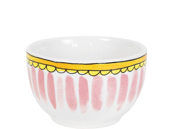 BLOND AMSTERDAM  EB: SMALL BOWL-PINK STRIPE  201953