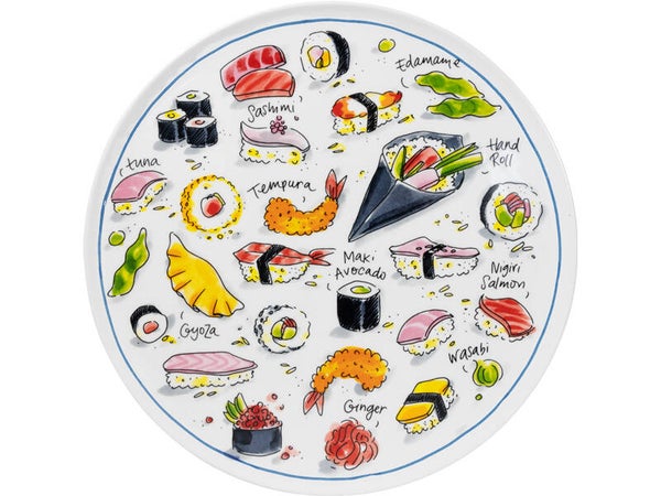 BLOND AMSTERTDAM  SUSHI: SERVING PLATE 31 CM   202070