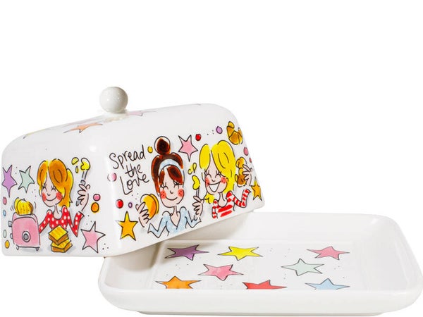 BLOND AMSTERDAM EB: BUTTERDISH WHITE KNOB  202099