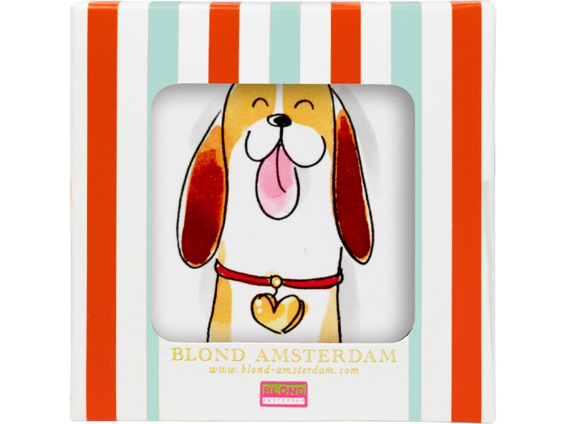 BLOND AMSTERDAM  DIER: COASTER SET DOG   202175