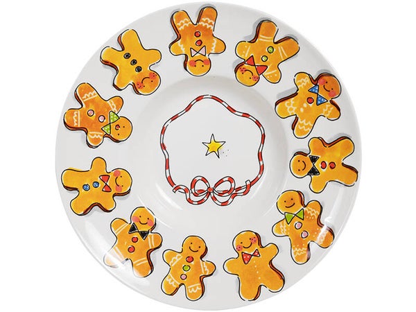 BLOND AMSTERDSAM CHRISTMAS: PLATE PASTA 24 CM  202191
