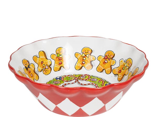 BLOND AMSTERDAM  CHRISTMAS: EDGED BOWL 23 CM   202193