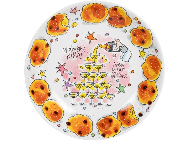 BLOND QAMSTERDAM  NEW YEAR: DEEP PLATE 23CM  202202