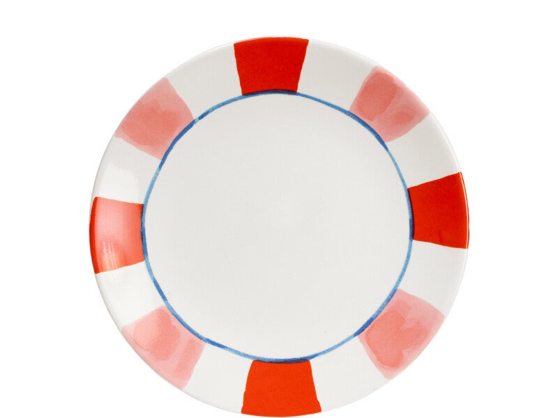 BLOND AMSTERDAM  EB: PLATE 22 CM PINK-RED   202221