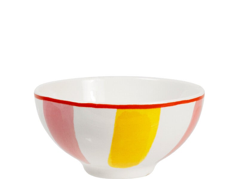 BLOND AMSTERDAM  EB: FOOTED BOWL 11.5 CM PINK-YELLOW   202225.95