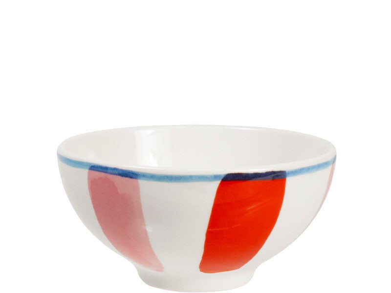 BLOND AMSTERDAM  EB: FOOTED BOWL 11.5 CM PINK-RED  202226