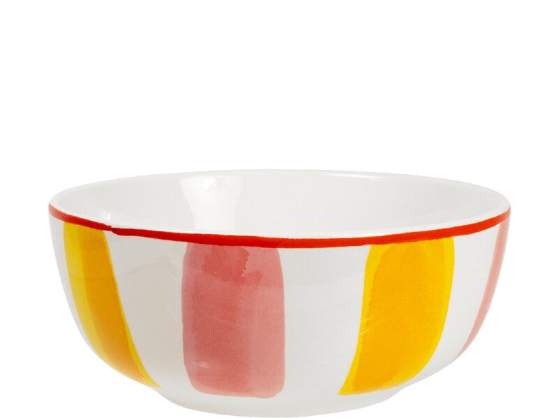 BLOND AMSTERDAM   EB: BOWL 15 CM PINK-YELLOW   202228