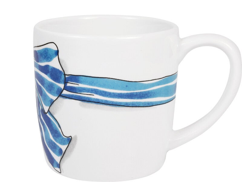 BLOND AMSTERDAM  EB: CAPPUCCINO MUG 0,5L BOW BLUE   202274