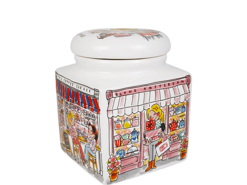 BLOND AMSTERDAM EB: STORAGE JAR SHOP 16X20 CM   202339