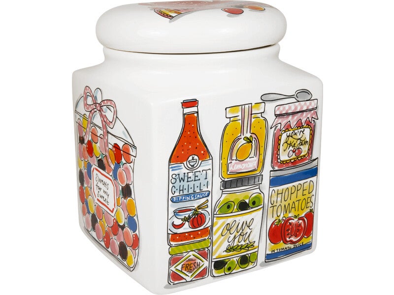 BLOND AMSTERDAM  EB: STORAGE JAR KITCHEN 20X26 CM   202340