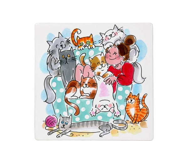 BLOND AMSTERDAM  DIER: TEGEL 13CM CATS MIX  202458