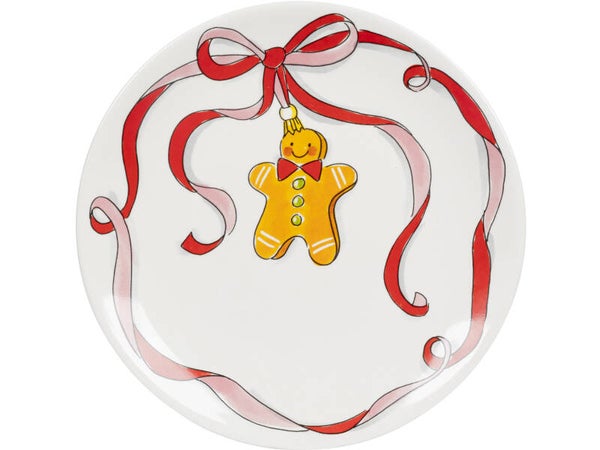 BLOND AMSTERDAM  KERST: BORD 26 CM GINGERBREAD  202480