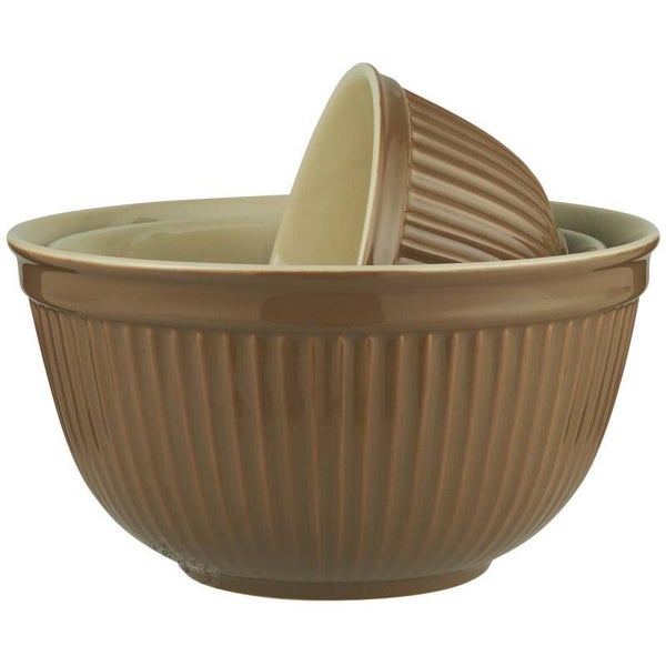 Ib-Laursen Bowl set of 3 Mynte Hazelnut 2074-20