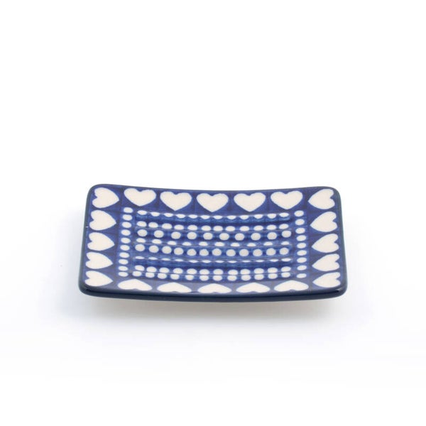 Bunzlau Castle  Zeepschaaltje rechthoekig Blue Valentine  2097-0375E