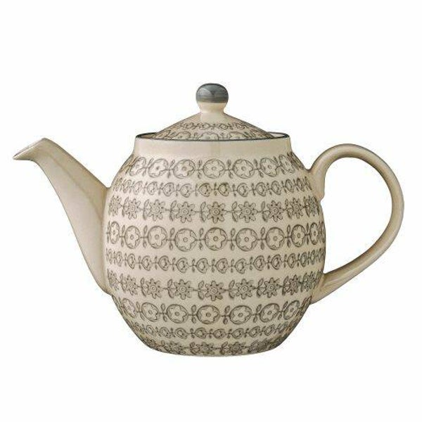 Bloomingville Karine Teapot, Grey, Stoneware  21100609
