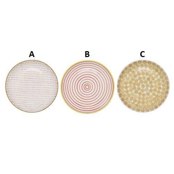 Bloomingville Susie Plate, Multi-color, Stoneware  21105751