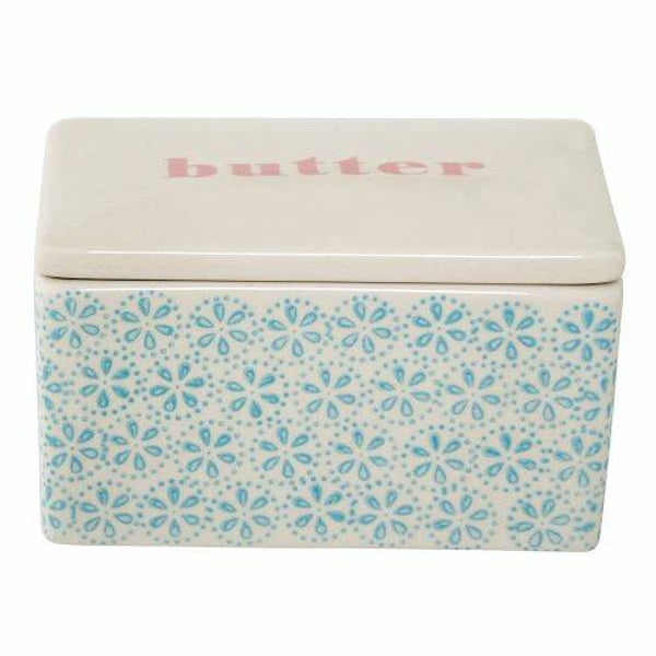Bloomingville  Butter Box, Blue, Stoneware 21106507