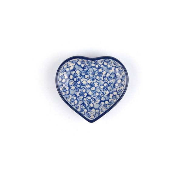 Bunzlau Castle  Teabag Dish Heart - Buttercup  2164-2176