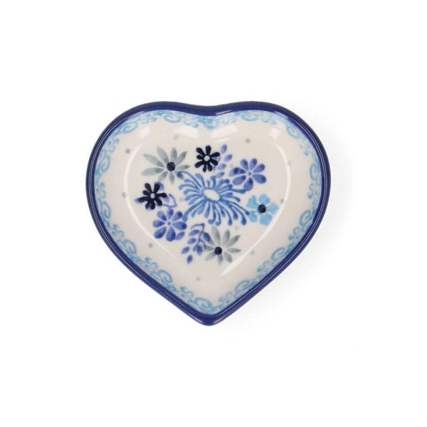 Bunzlau Castle  Teabag Dish Heart - Little Meadow  2164-3503