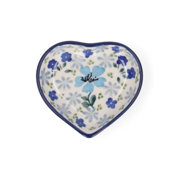 Bunzlau Castle  Teabag Dish Heart - Hidden Garden  2164-3504