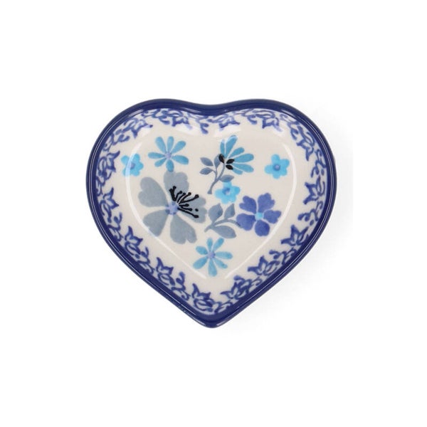 Bunzlau Castle  Teabag Dish Heart - Douce Fleur  2164-3505