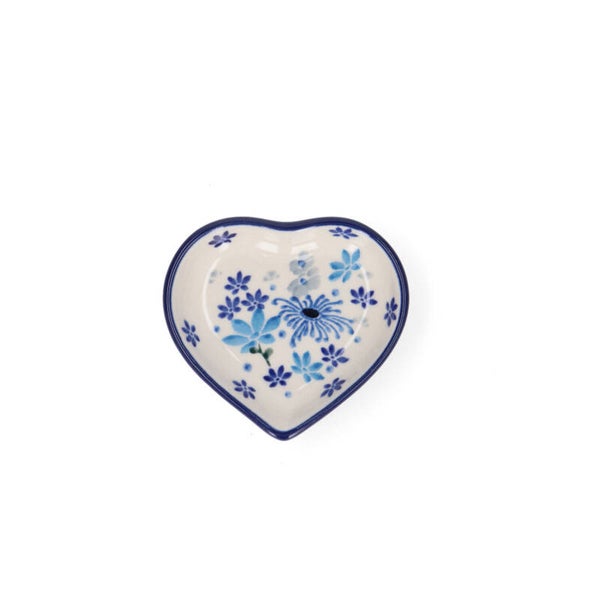 Bunzlau Castle  Teabag Dish Heart - Flower Valley  2164-3508