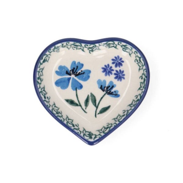 Bunzlau Castle  Teabag Dish Heart - Blossom Field  2164-3509